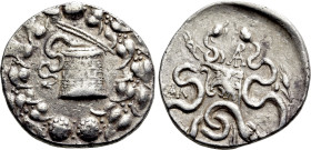 LYDIA. Tralleis. Cistophor (Circa 140-135 BC)