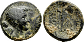 PHRYGIA. Eumenea (as Fulvia). Fulvia (first wife of Mark Antony, circa 41-40 BC). Ae. Zmertorix, son of Philonides, magistrate