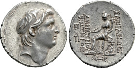 SELEUKID KINGDOM. Demetrios I Soter (162-150 BC). Tetradrachm. Antioch. Dated SE 161 (152/1 BC)