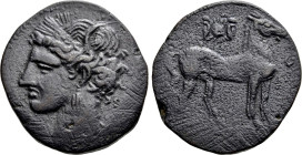 ZEUGITANIA. Carthage. BI Trishekel (Circa 264-241 BC)