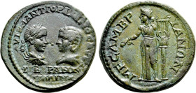THRACE. Mesambria. Gordian III, with Tranquillina (238-244). Ae