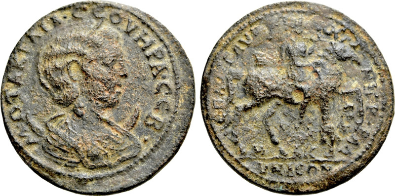 LYDIA. Blaundus. Otacilia Severa (Augusta, 244-249). Ae. 

Obv: Μ ΩΤΑΚΙΛΙΑ ϹЄΟ...