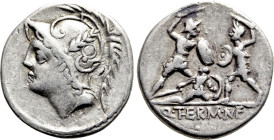 Q. THERMUS M. F. Denarius (103 BC). Rome