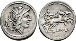 L. JULIUS. Denarius (101 BC). Rome