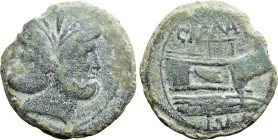 CNAEUS POMPEIUS Jr. As (46-45 BC). Cordoba