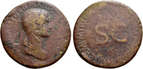 AGRIPPINA I (Died 33). Sestertius. Rome. Struck under Claudius