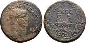 CLAUDIUS (41-54). Sesterius. Rome