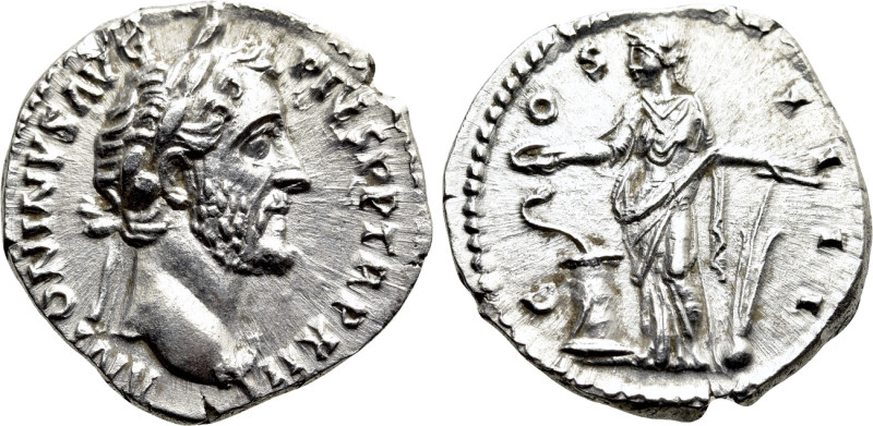 ANTONINUS PIUS (138-161). Denarius. Rome. 

Obv: ANTONINVS AVG PIVS P P TR P X...