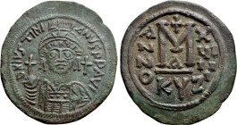 JUSTINIAN I (527-565). Follis. Cyzicus. Dated RY 19 (545/6)