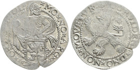 NETHERLANDS. Holland. Half Lion Dollar or 1/2 Leeuwendaalder (1601)