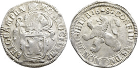 NETHERLANDS. Kampen. Lion Dollar or Leeuwendaalder (1682)