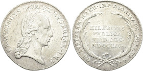 AUSTRIA. Franz II (1792-1835). AR Jeton (1804)