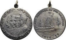 AUSTRIA. Medal (1917). The Quadruple Alliance with Germany, Turkey and Bulgaria