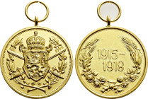 BULGARIA. Boris III (1918-1943). Medal. Commemorating First World War