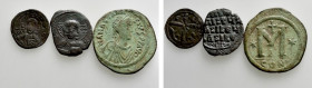 3 Byzantine Coins
