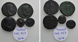 5 Roman Provincial Coins