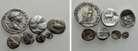 7 Greek and Roman Coins