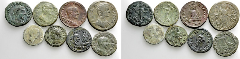 8 Roman Provincial Coins. 

Obv: .
Rev: .

. 

Condition: See picture.
...