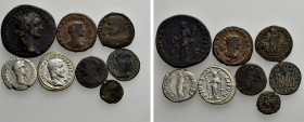 8 Roman Coins