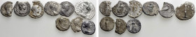 9 Roman Coins; Including Balbinus