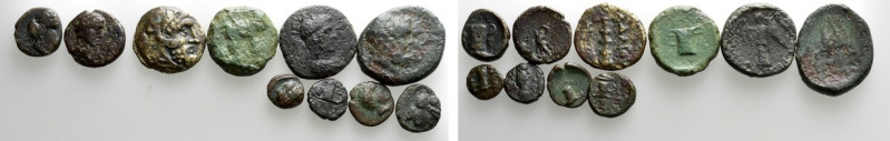 10 Coins of the Thracian Kings. 

Obv: .
Rev: .

. 

Condition: See pictu...