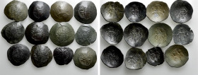 12 Byzantine Coins