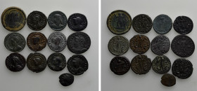 13 Roman Coins