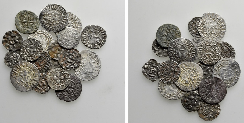 18 Medieval Coins; Crusaders, Armenia etc. 

Obv: .
Rev: .

. 

Condition...