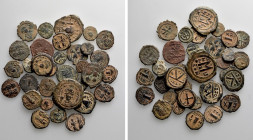 35 Byzantine Coins
