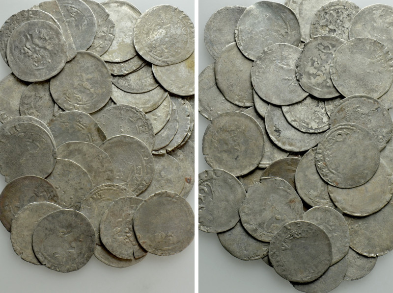 Circa 40 Pieces of Prague Groschen / Prager Groschen. 

Obv: .
Rev: .

. 
...