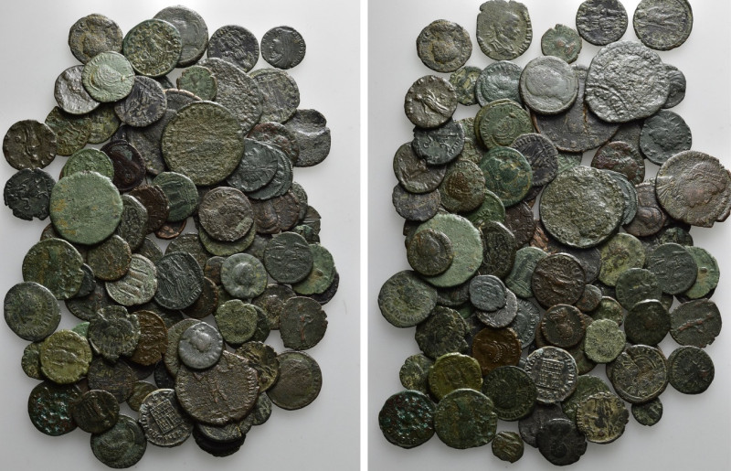 Circa 92 Late Roman Coins. 

Obv: .
Rev: .

. 

Condition: See picture.
...