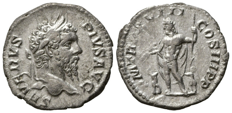 Impero Romano. Settimio Severo (193-211). Denario Ag (3,02 g). D/busto laureato ...