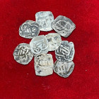 AUSTRIA. Lotto di 9 monete medievali da catalogare. MB-BB