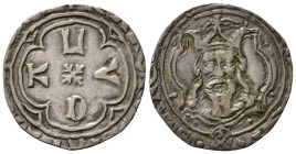 LUCCA. Repubblica (1369-1799). Post 1450. Grosso da 3 Bolognini (III tipo). D/lettere LVCA disposte a croce; R/Volto Santo. Ag (1,63 g). MIR 156. Tosa...