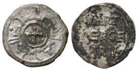 PALERMO. Guglielmo II (1166-1189). Quarto di tercenario Ag (0,38). Sp. 115; MIR 442. RR. qSPL