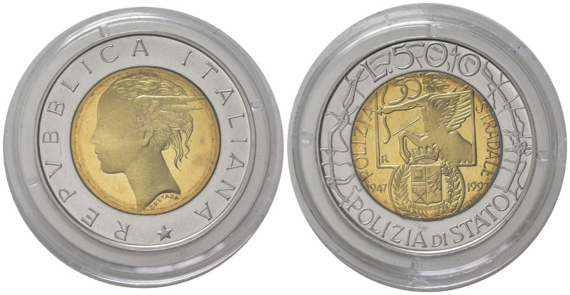 Repubblica Italiana. 500 lire 1997. Proof