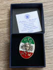 Medaglie Italiane. Medaglia Picchiani e Barlacchi . OIWM (gruppo facebook Original Italian War Medals). Ag con smalti colorati (7,52 g - 21,3 x 30,2 m...