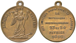 Medaglie mondiali. Francia. Medaglia 1848. AE (4,41 g). SPL