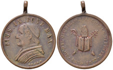 Medaglie Papali. Pio IX (1846-1870). Roma. Medaglia 1877. AE (7,76 g - 25,6 mm). BB