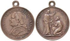 Medaglie Papali. Pio IX (1846-1870). Roma. Medaglia anno XXIV. AE (5,77 g). BB