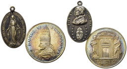 Medaglie Papali. Lotto di 2 medaglie, Paolo VI e Pio XI. SPL