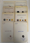 POINDESSAULT B. - lotto di 8 cataloghi e listini. 1980-1981-1988-1989 (Collection A.B. et divers) -1990-1991 (Collection Pierre-carlo Vian et divers) ...