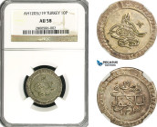 Turkey (Ottoman Empire), Selim III, 10 Para AH1203//19, Islambol Mint, Silver, KM# 492, NGC AU58