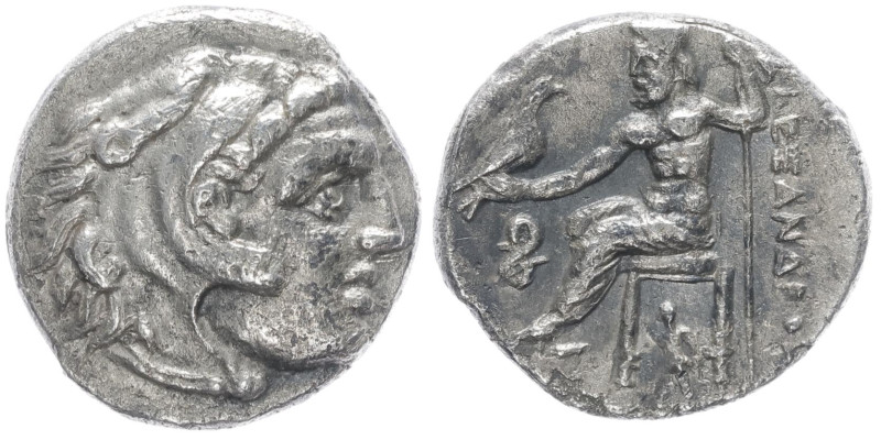 Kings of Macedon, Philip III Arrhidaios. AR Drachm,4.02 g 16.81 mm. 323-317 BC. ...