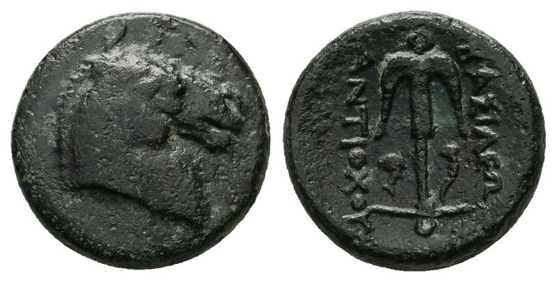 Seleukid Kingdom, Antiochos I Soter.AE, 6.05 g 16.73 mm. 281-261 BC. Uncertain m...