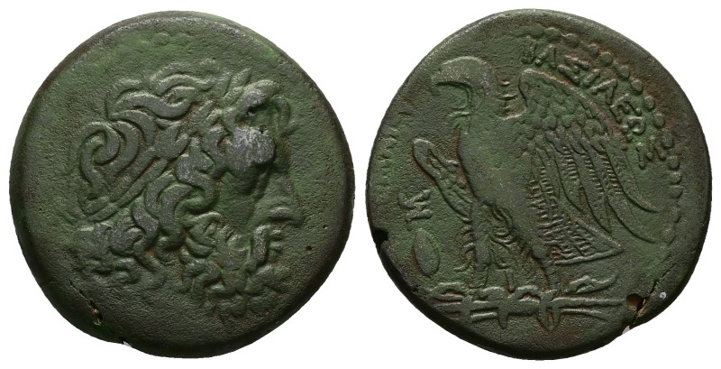 Ptolemaic Kings of Egypt. Ptolemy II Philadelphos. AE, 14.97 g 28.14 mm. 285-246...