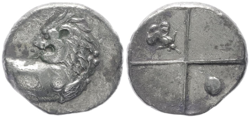 Thrace, Chersonesos. AR Hemidrachm, 2.07 g 14.24 mm. Circa 386-338 BC.
Obv: Fore...