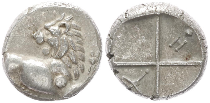 Thrace, Chersonesos. AR Hemidrachm, 2.46 g 13.87 mm. Circa 386-338 BC. 
Obv: For...