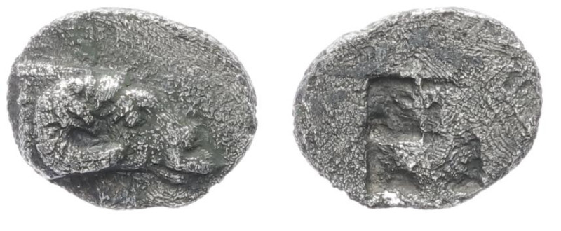 Troas, Kebren. AR Hemiobol, 0.28 g 7.92 mm. Circa 5th century BC. 
Obv: [KEBP], ...