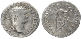 Titus, 79-81 AD. AR, Denarius. 3.14 g. 15.78 mm. Rome.
Obv: IMP TITVS CAES VESPA[SIAN A]VG P M. Head of Titus, laureate, right.
Rev: TR P VIIII [IMP X...